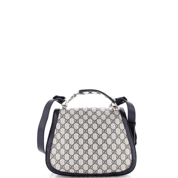 Gucci Medium Blondie NM Top Handle Bag GG Coated Canvas - Picture 3 of 5